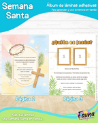 Álbum de Láminas de la Semana Santa 2026 – Para Niños (Incluye todas las láminas)