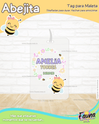 Abejita 🐝 - Etiquetas Escolares Premium Personalizadas