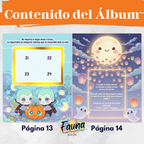 El Desfile de las Linternas Encantadas  – Álbum con Láminas tipo Panini 🎃