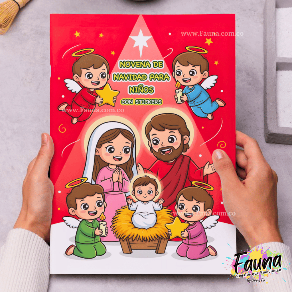 Novena Infantil de Navidad 2025 – Álbum con Láminas tipo Panini 🎄