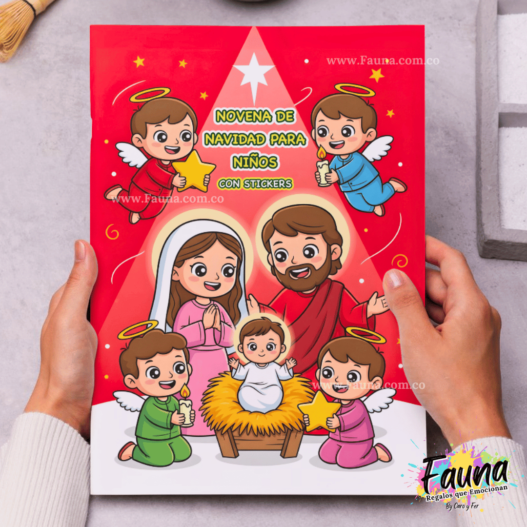 Novena Infantil de Navidad 2025 – Álbum con Láminas tipo Panini 🎄