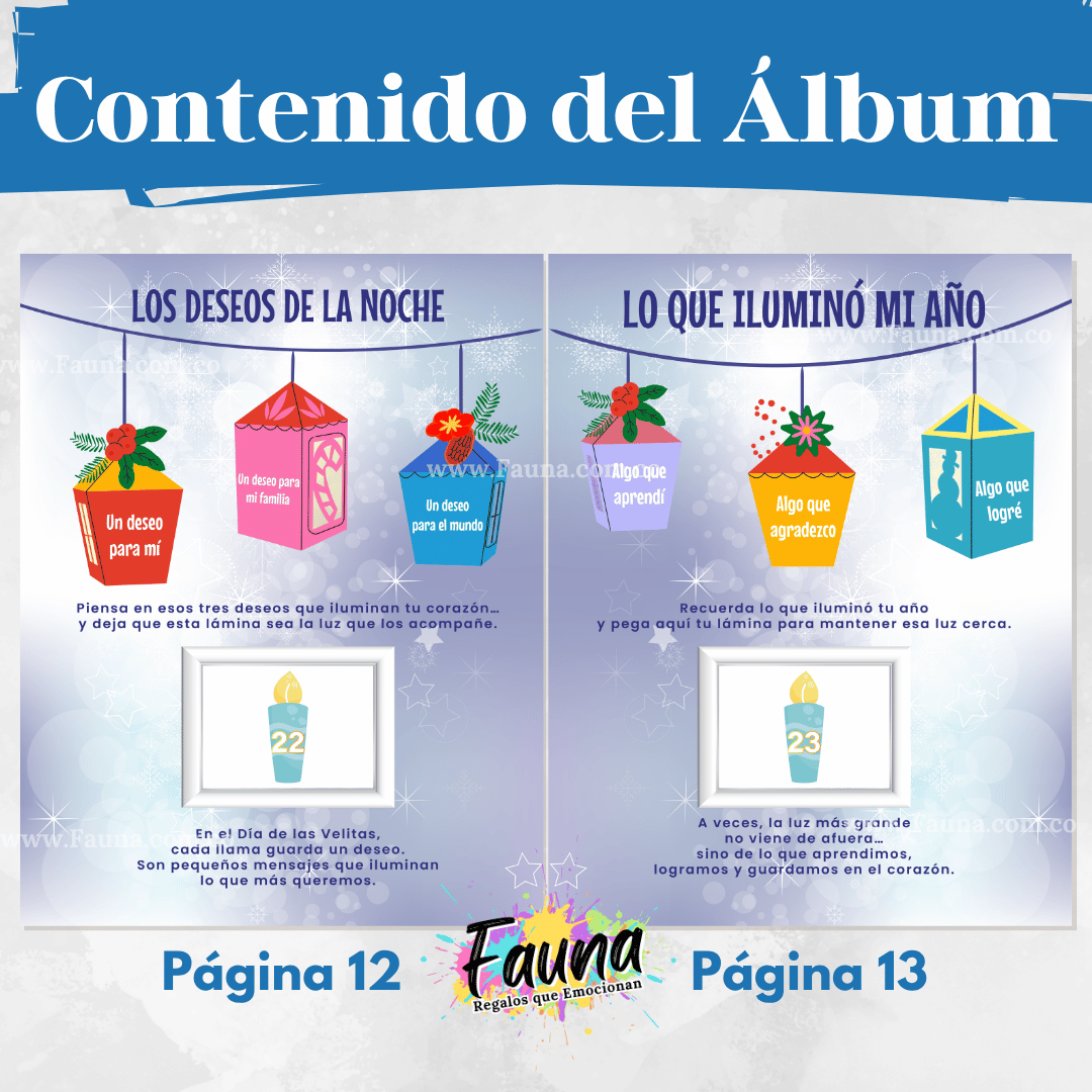 Álbum Día de las Velitas 2025 – Álbum con Láminas tipo Panini 🕯️