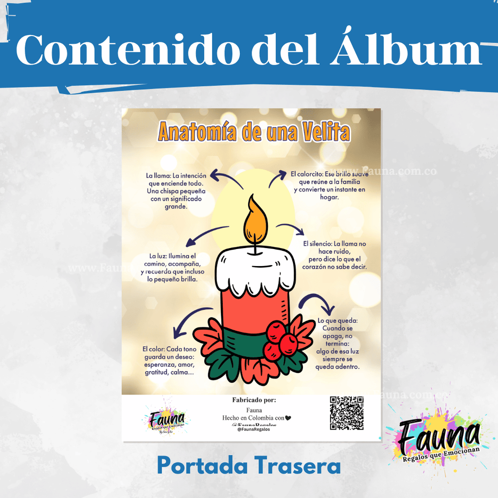Álbum Día de las Velitas 2025 – Álbum con Láminas tipo Panini 🕯️