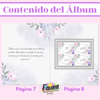Álbum de Láminas 15 Años Personalizado con 18 Fotos - Fauna Regalos que emocionan