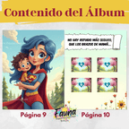 Álbum de Láminas para Mamá Personalizado con 18 Fotos