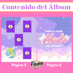 Álbum de Láminas Súper Abuela Personalizado con 18 Fotos - Fauna Regalos que emocionan
