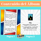 Álbum de Láminas de Súper Tío Personalizado con 18 Fotos - Fauna Regalos que emocionan