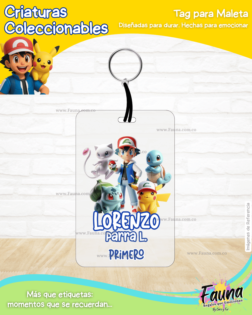 Criaturas Coleccionables 🟡 - Etiquetas Escolares Premium Personalizadas