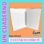 Cuaderno premium personalizado con foto portadas - Fauna Regalos que emocionan