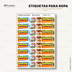 Juguetes Aventureros 🧸 - Etiquetas Escolares Premium Personalizadas