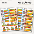Juguetes Aventureros 🧸 - Etiquetas Escolares Premium Personalizadas