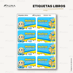 Locuras Amarillas 🍌 - Etiquetas Escolares Premium Personalizadas