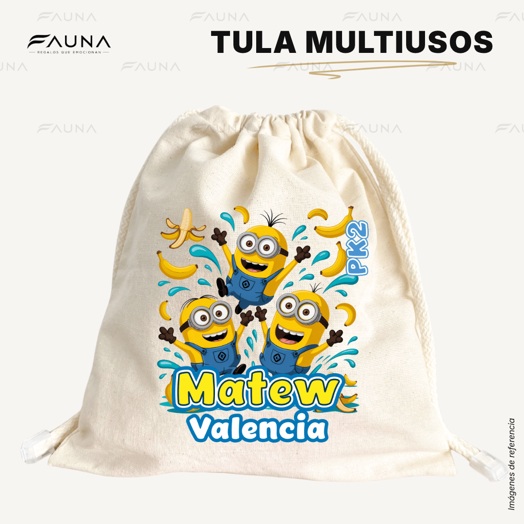 Locuras Amarillas 🍌 - Etiquetas Escolares Premium Personalizadas