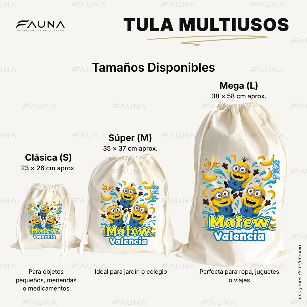 Locuras Amarillas 🍌 - Etiquetas Escolares Premium Personalizadas