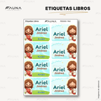 Mi Amigo Jesús 🙏 - Etiquetas Escolares Premium Personalizadas