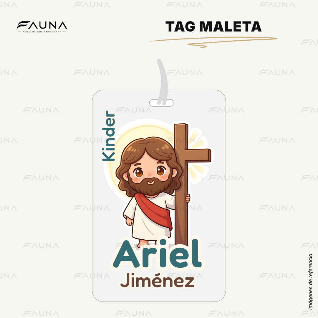 Mi Amigo Jesús 🙏 - Etiquetas Escolares Premium Personalizadas