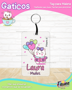 Gaticos 🐾 - Etiquetas Escolares Premium Personalizadas