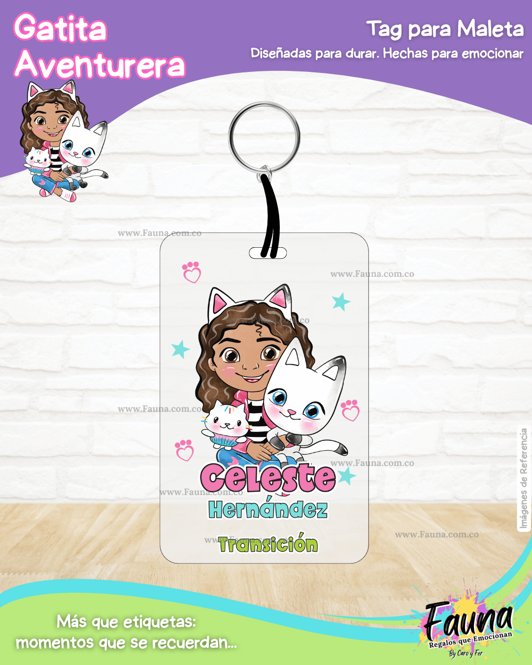 Gatita Aventurera 🏡 - Etiquetas Escolares Premium Personalizadas