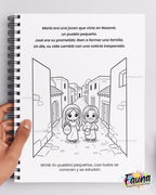 Libro para Colorear y Aprender – Jesús de Belén a la Resurrección