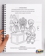 Libro para Colorear y Aprender - La Historia de Colombia para Niños