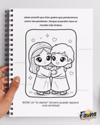 Libro para Colorear y Aprender – Jesús Historias y Milagros