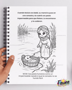 Libro para Colorear y Aprender – La Biblia Aventuras del Antiguo Testamento