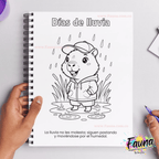 Libro para Colorear y Aprender – Aventuras del Capibara 🐾