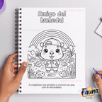 Libro para Colorear y Aprender – Aventuras del Capibara 🐾