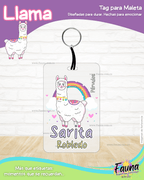 Llama 🦙 - Etiquetas Escolares Premium Personalizadas