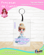 Princesas de Cuento 👑 - Etiquetas Escolares Premium Personalizadas
