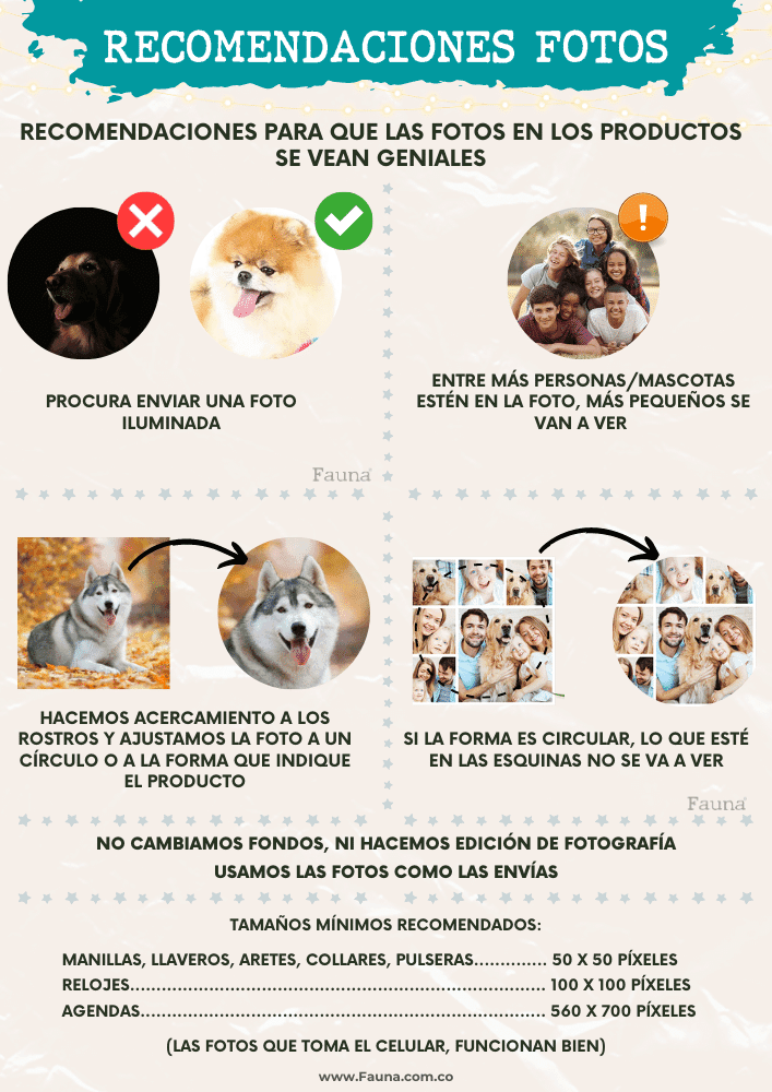 Calendario Personalizado de Escritorio Imantado con 12 Fotos - Fauna Regalos que emocionan
