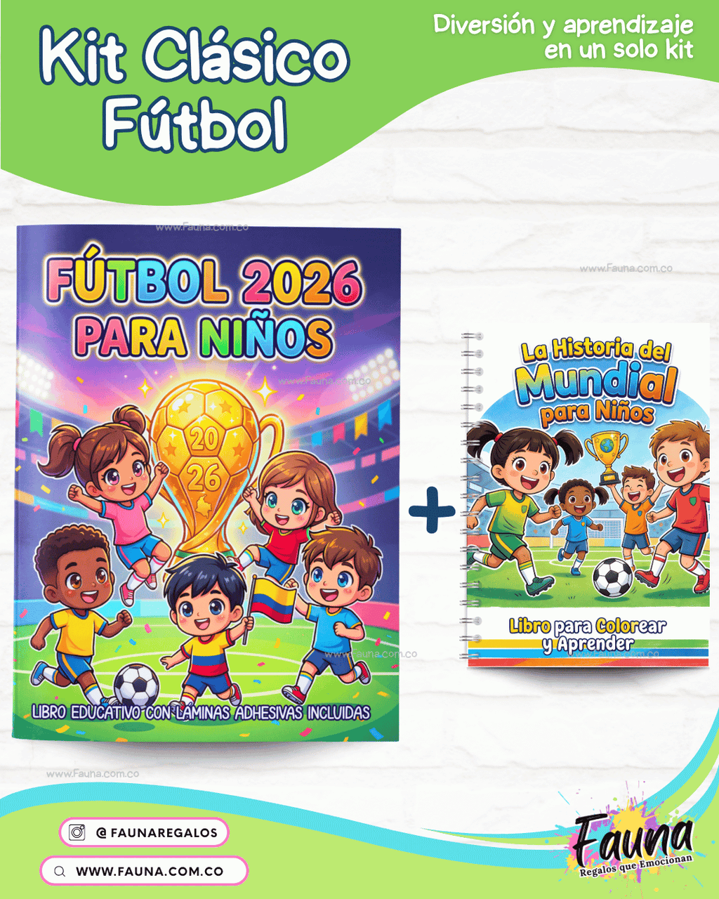 Álbum de Láminas de Fútbol 2026 para Niños (Incluye todas las láminas)