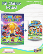 Álbum de Láminas de Fútbol 2026 para Niños (Incluye todas las láminas)