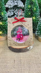 Bolitas Navideñas Premium con Foto Personalizadas x 24 und